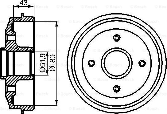 BOSCH 0 986 477 020 - Jarrurumpu inparts.fi