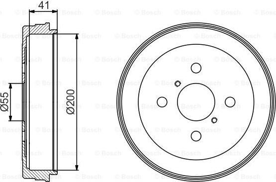 BOSCH 0 986 477 199 - Jarrurumpu inparts.fi