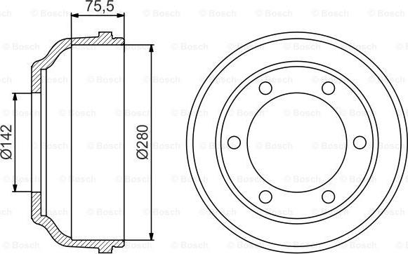 BOSCH 0 986 477 195 - Jarrurumpu inparts.fi