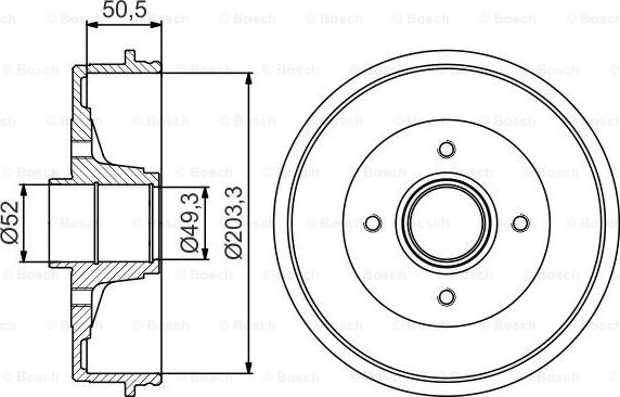 BOSCH 0 986 477 196 - Jarrurumpu inparts.fi