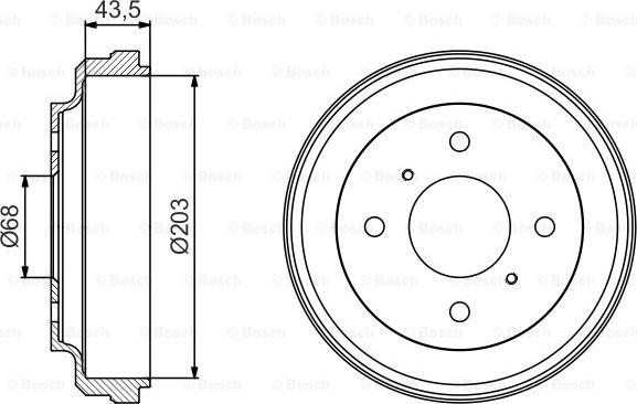 BOSCH 0 986 477 198 - Jarrurumpu inparts.fi