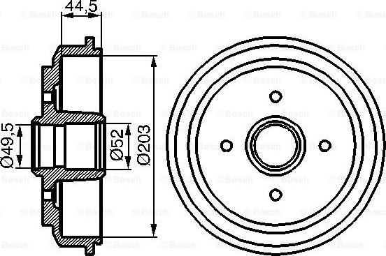 BOSCH 0 986 477 149 - Jarrurumpu inparts.fi