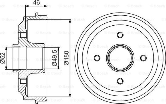 BOSCH 0 986 477 155 - Jarrurumpu inparts.fi