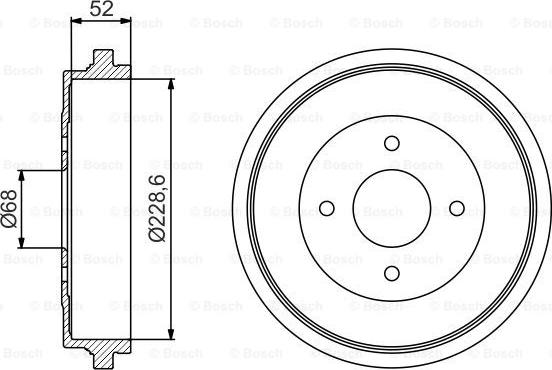 BOSCH 0 986 477 158 - Jarrurumpu inparts.fi