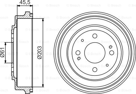 BOSCH 0 986 477 166 - Jarrurumpu inparts.fi