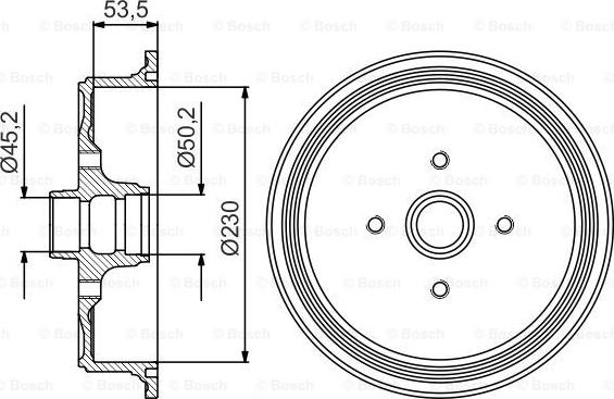 BOSCH 0 986 477 160 - Jarrurumpu inparts.fi