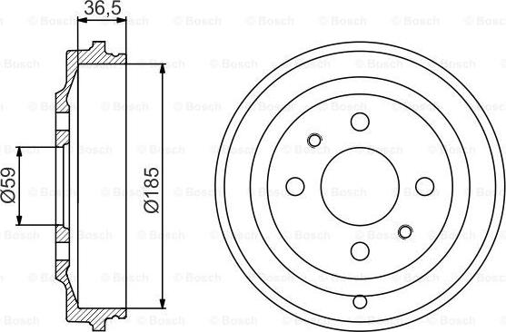 BOSCH 0 986 477 161 - Jarrurumpu inparts.fi