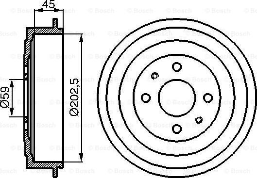 BOSCH 0 986 477 109 - Jarrurumpu inparts.fi