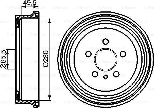 BOSCH 0 986 477 104 - Jarrurumpu inparts.fi