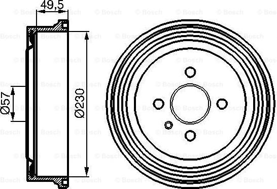 BOSCH 0 986 477 100 - Jarrurumpu inparts.fi