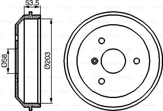 BOSCH 0 986 477 103 - Jarrurumpu inparts.fi