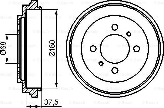 BOSCH 0 986 477 119 - Jarrurumpu inparts.fi