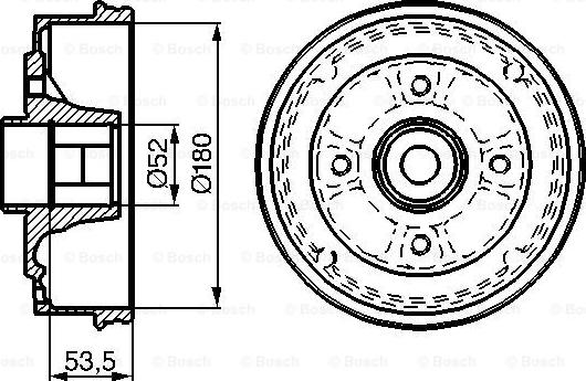 BOSCH 0 986 477 112 - Jarrurumpu inparts.fi