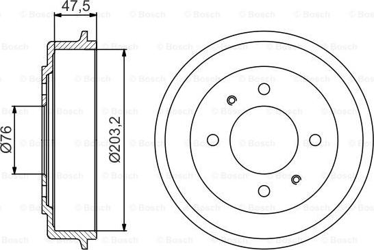 BOSCH 0 986 477 180 - Jarrurumpu inparts.fi