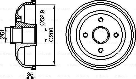 BOSCH 0 986 477 134 - Jarrurumpu inparts.fi