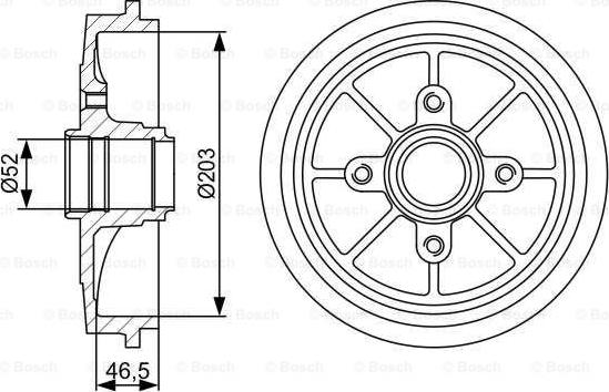 BOSCH 0 986 477 126 - Jarrurumpu inparts.fi