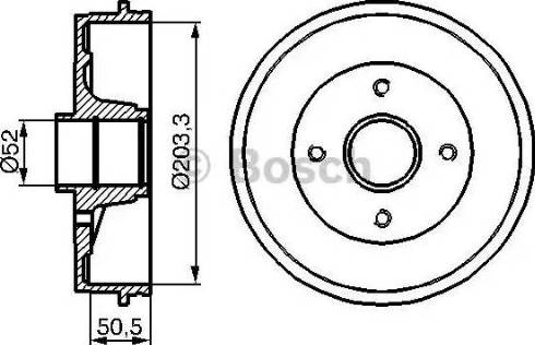 BOSCH 0 986 477 122 - Jarrurumpu inparts.fi