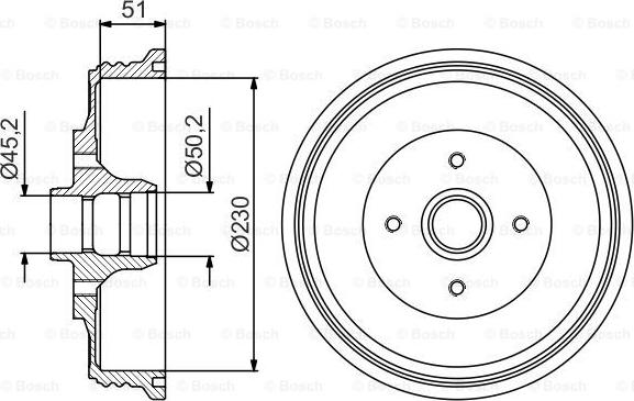 BOSCH 0 986 477 179 - Jarrurumpu inparts.fi