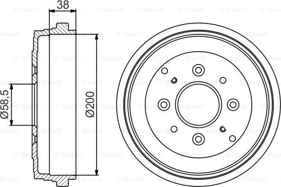 BOSCH 0 986 477 174 - Jarrurumpu inparts.fi