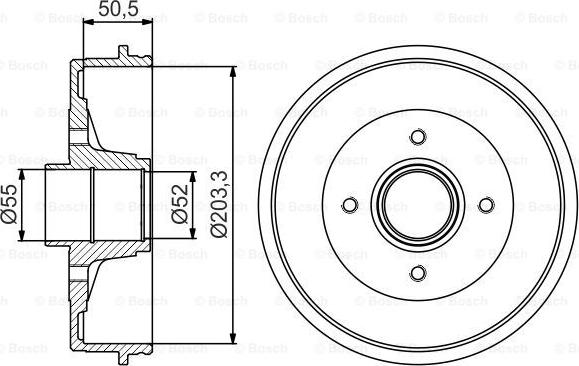 BOSCH 0 986 477 173 - Jarrurumpu inparts.fi