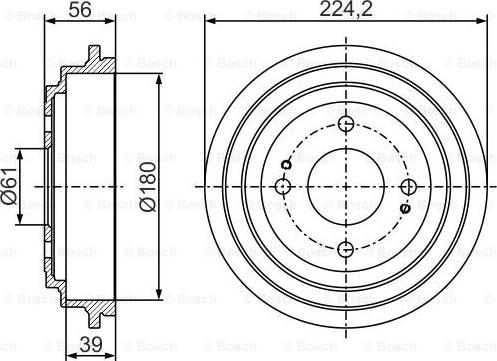 BOSCH 0 986 477 306 - Jarrurumpu inparts.fi