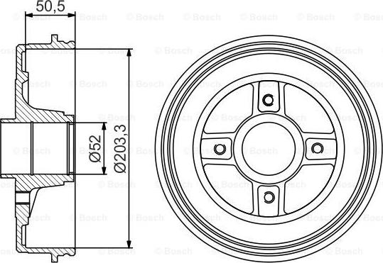 BOSCH 0 986 477 308 - Jarrurumpu inparts.fi