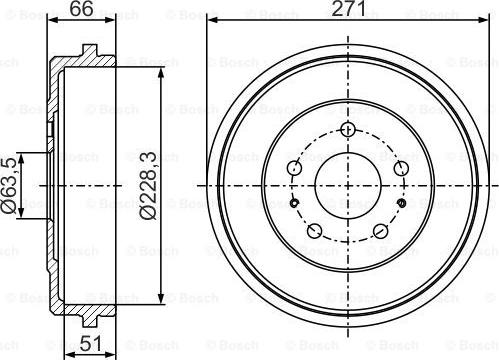 BOSCH 0 986 477 291 - Jarrurumpu inparts.fi