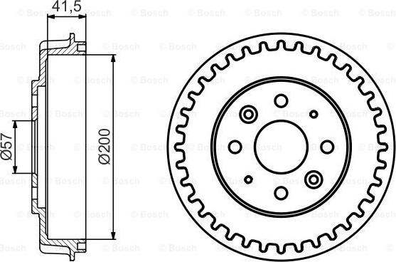 BOSCH 0 986 477 247 - Jarrurumpu inparts.fi