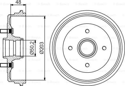 BOSCH 0 986 477 258 - Jarrurumpu inparts.fi