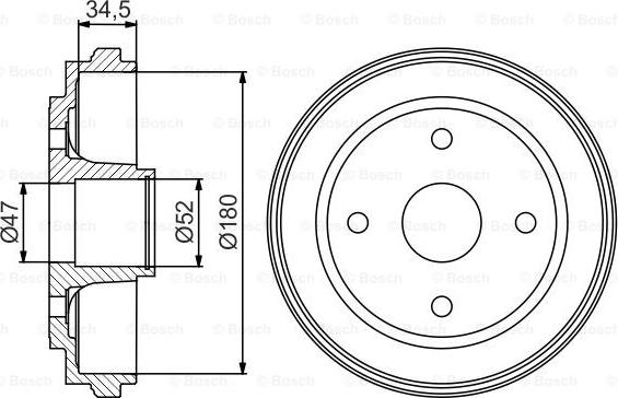 BOSCH 0 986 477 264 - Jarrurumpu inparts.fi