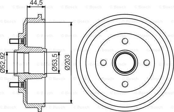 BOSCH 0 986 477 266 - Jarrurumpu inparts.fi