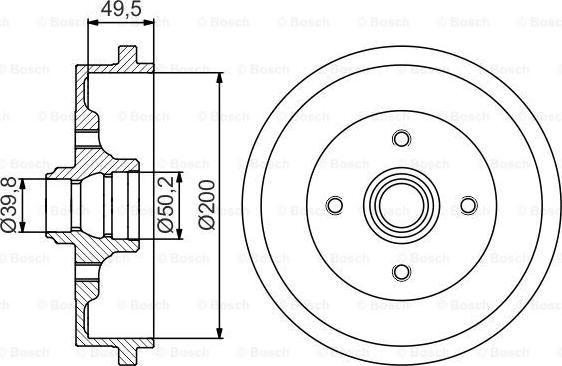 BOSCH 0 986 477 267 - Jarrurumpu inparts.fi