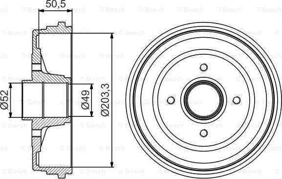 BOSCH 0 986 477 206 - Jarrurumpu inparts.fi