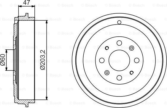 BOSCH 0 986 477 207 - Jarrurumpu inparts.fi