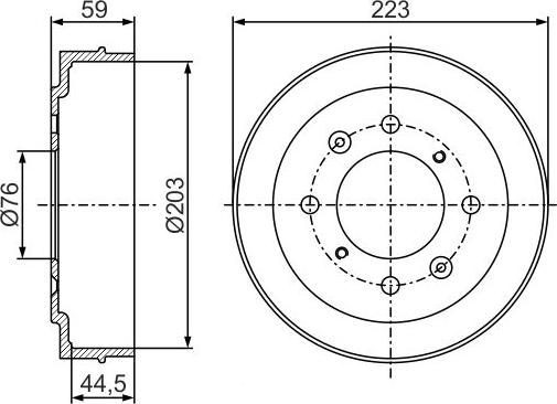 BOSCH 0 986 477 234 - Jarrurumpu inparts.fi