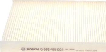 BOSCH 0 986 4B5 003 - Suodatin, sisäilma inparts.fi