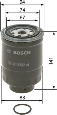 BOSCH 0 986 4B2 019 - Polttoainesuodatin inparts.fi