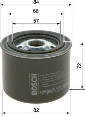 BOSCH 0 986 4B2 037 - Polttoainesuodatin inparts.fi