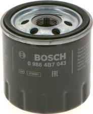 BOSCH 0 986 4B7 043 - Öljynsuodatin inparts.fi