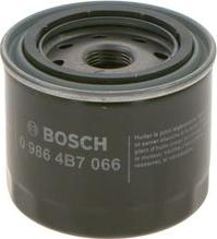 BOSCH 0 986 4B7 066 - Öljynsuodatin inparts.fi