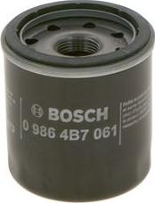 BOSCH 0 986 4B7 061 - Öljynsuodatin inparts.fi