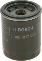 BOSCH 0 986 4B7 063 - Öljynsuodatin inparts.fi