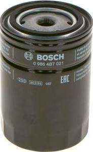 BOSCH 0 986 4B7 021 - Öljynsuodatin inparts.fi