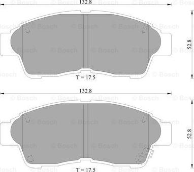 BOSCH 0 986 505 962 - Jarrupala, levyjarru inparts.fi