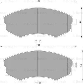 BOSCH 0 986 505 902 - Jarrupala, levyjarru inparts.fi