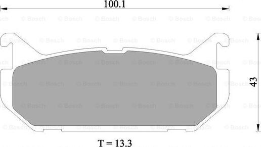 BOSCH 0 986 505 915 - Jarrupala, levyjarru inparts.fi