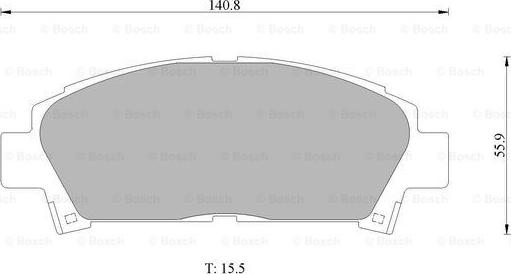 BOSCH 0 986 505 937 - Jarrupala, levyjarru inparts.fi