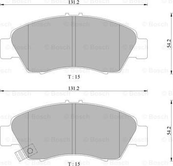 BOSCH 0 986 505 406 - Jarrupala, levyjarru inparts.fi