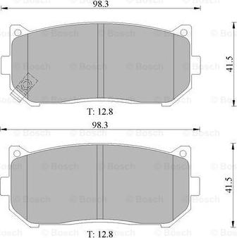 BOSCH 0 986 505 661 - Jarrupala, levyjarru inparts.fi