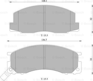 BOSCH 0 986 505 685 - Jarrupala, levyjarru inparts.fi